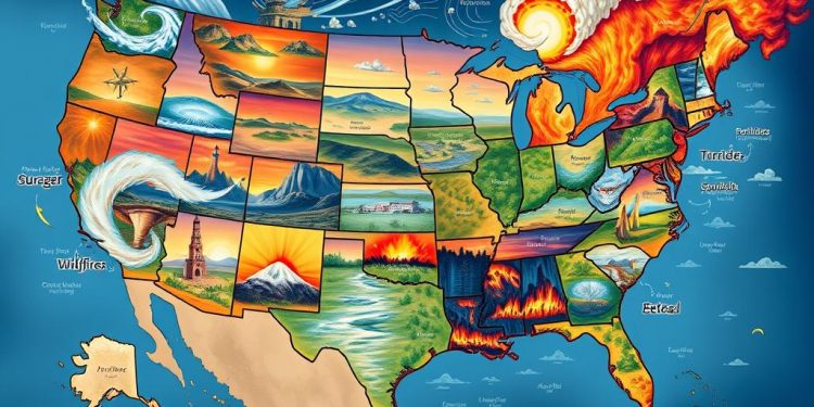 How Extreme Weather Events Are Shaping the Geography of the USA News Extreme Weather Geography